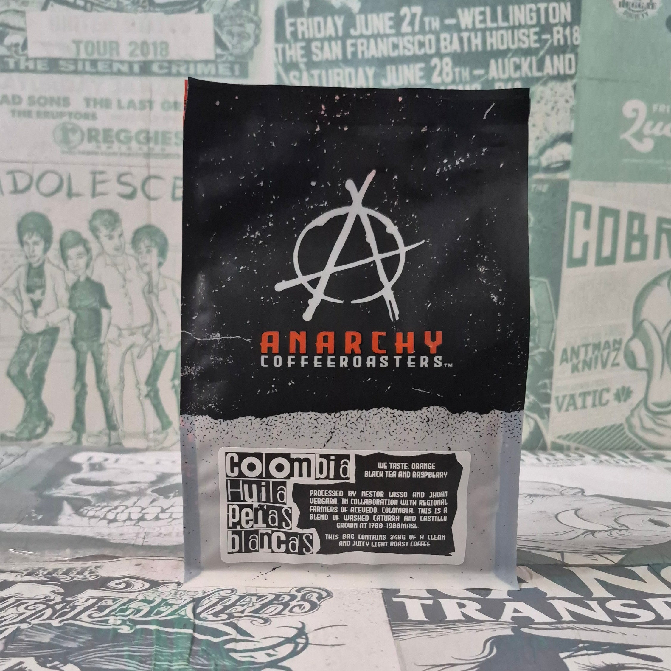 Colombia Narino Quitupamba Regional Blend - Light Roast - Anarchy Coffee Roasters