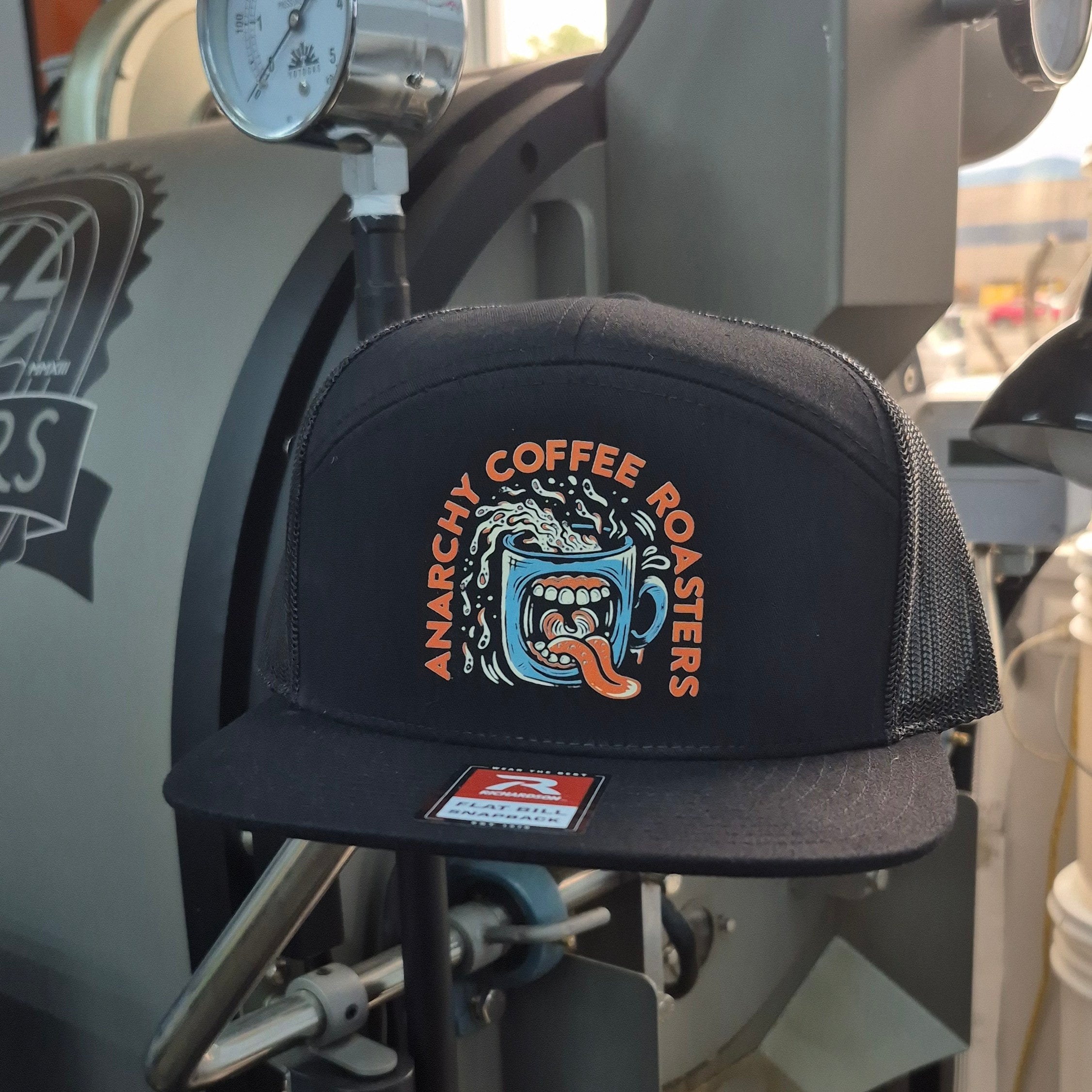 Snapback Skater Mug Mesh Cap - Anarchy Coffee Roasters